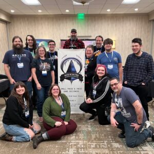 Indy Press Room at Midwinter Gaming Convention 2025