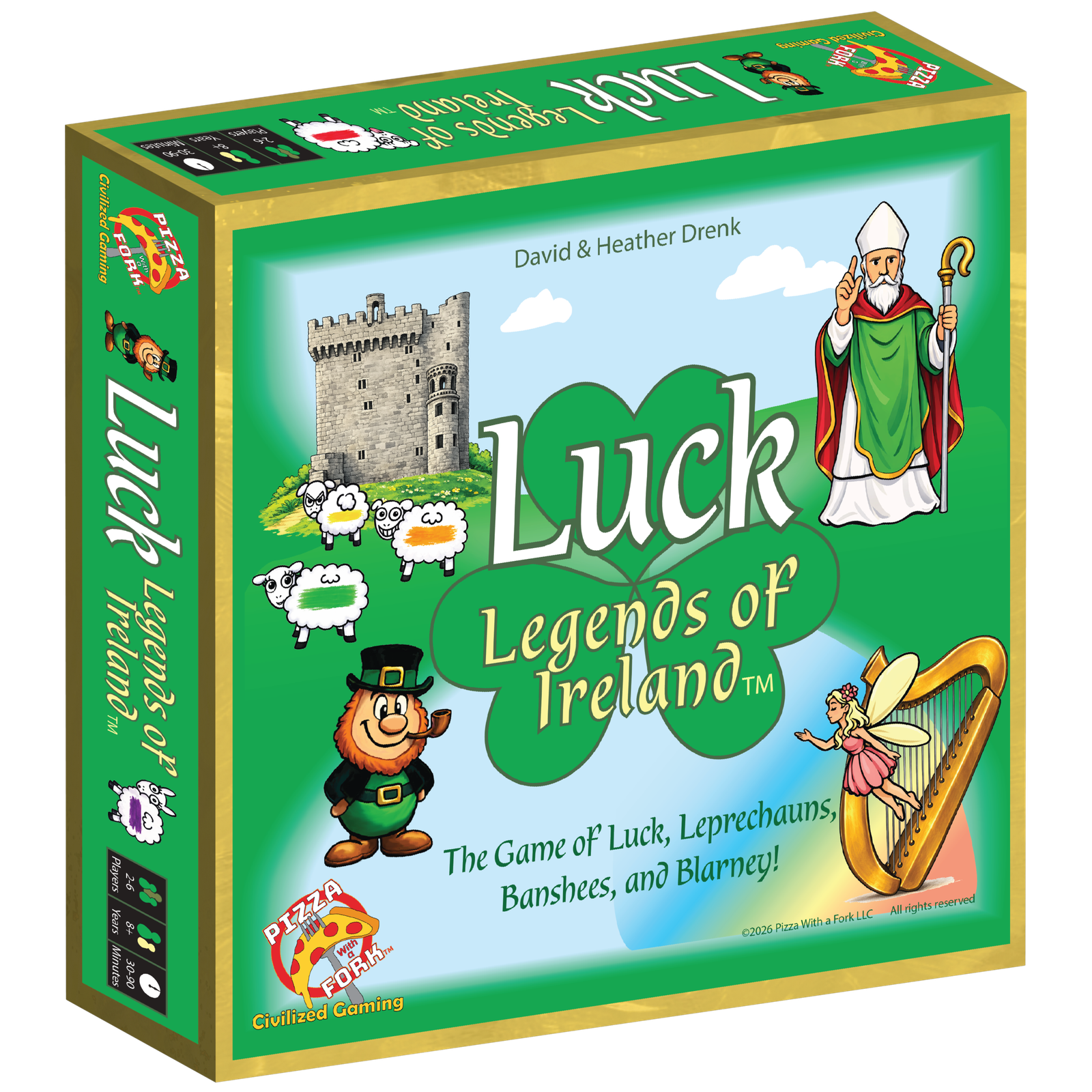 Luck: Legends of Ireland board game box